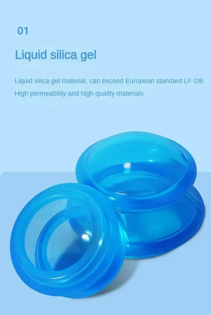 Anti-cellulite Silicone Cupping Set Suction Cup Ventosas