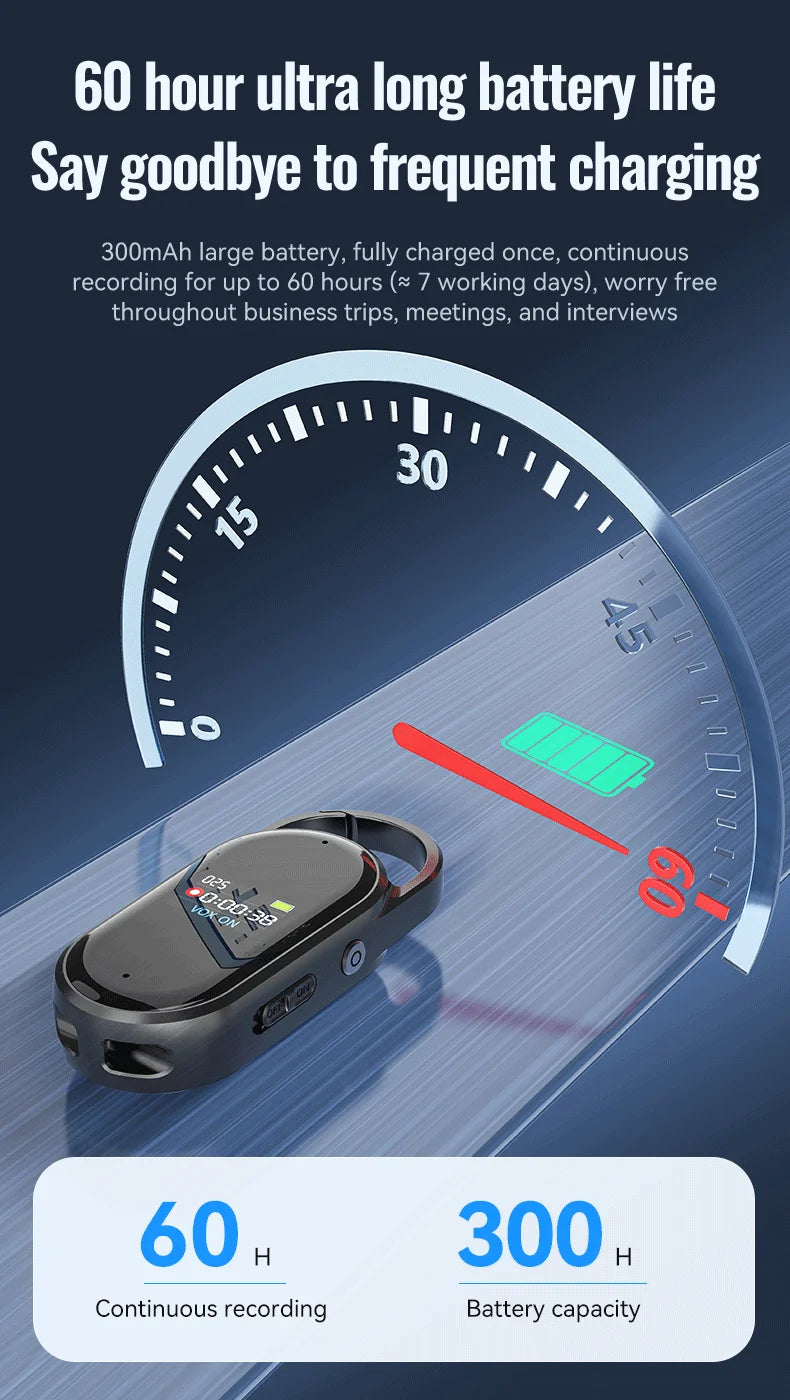 AI Voice Recorder Dictaphone with Real-Time Transcription