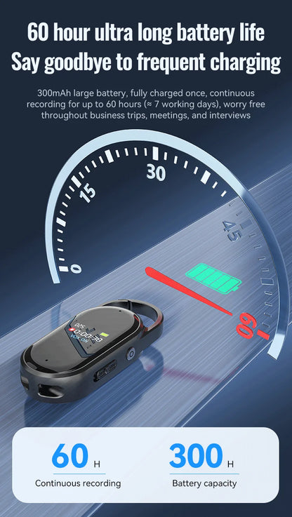 AI Voice Recorder Dictaphone with Real-Time Transcription