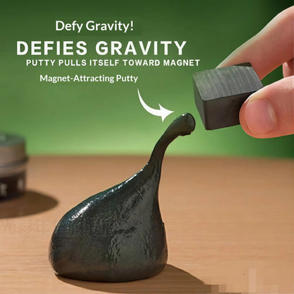 Magnetic Putty Slime Gravity Defying Magnet Toy