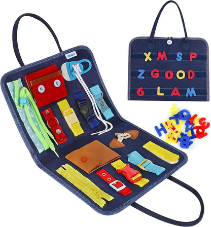 Sensory Play Board Busy Board Montessori Leaning Toys
