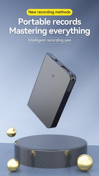 8-128GB AI ChatGPT-4 Intelligent Voice Recorder Audio App