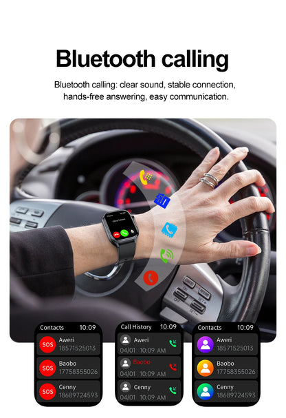 New AI Health Care Accurate detection ECG Smart Watch
