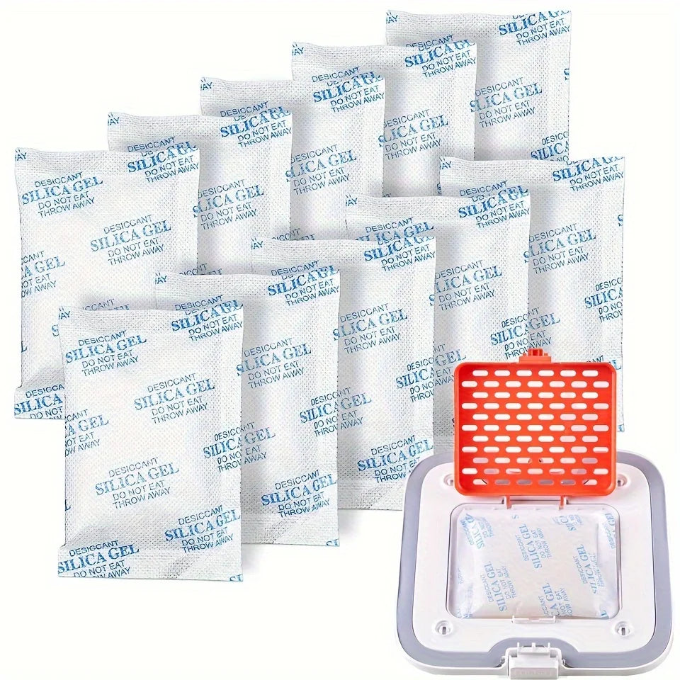 10 Packs Replaced Desiccant 20 Gram for All Smart Petkit Cat Dog Feeders,