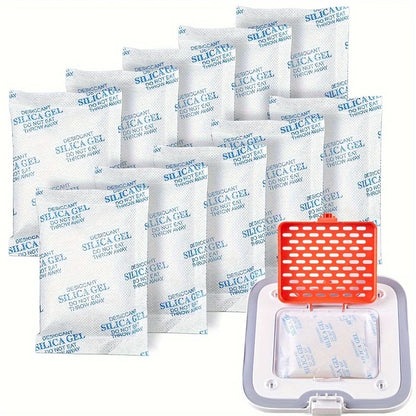 10 Packs Replaced Desiccant 20 Gram for All Smart Petkit Cat Dog Feeders,