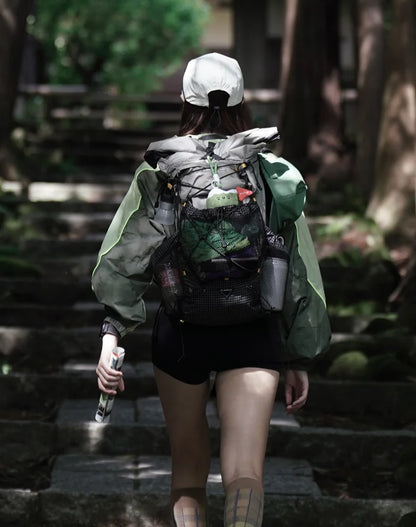 Camping Backpack 25+10L Large Capacity Travel Bag Outdoor