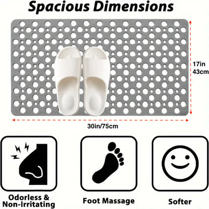 Bathroom Non-Slip Mat With Suction Cup