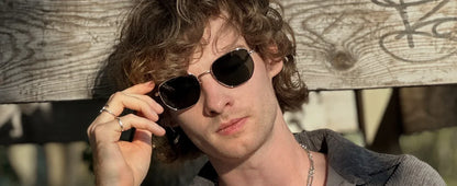 Fashion Hexagon Polarized Retro Sunglasses for Men Women-Vintage