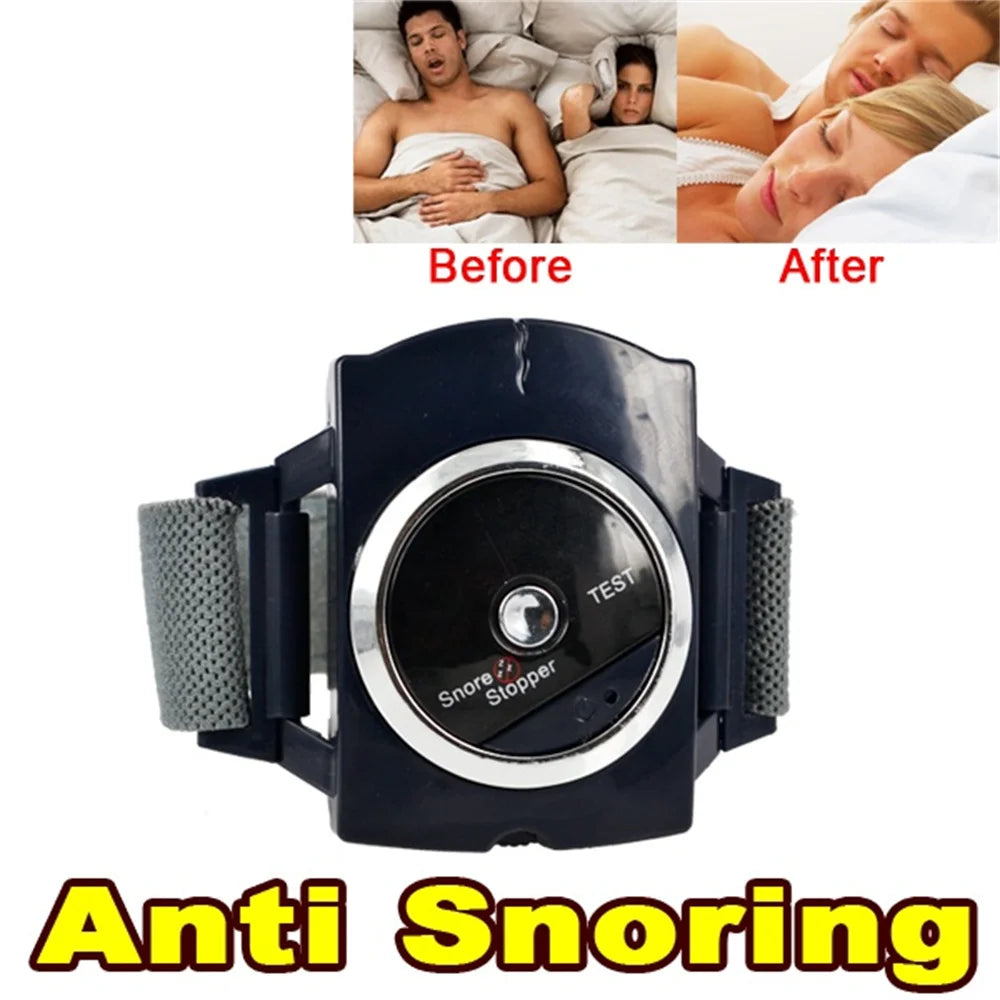 Professional Electronic Auto Anti Snore Wristband