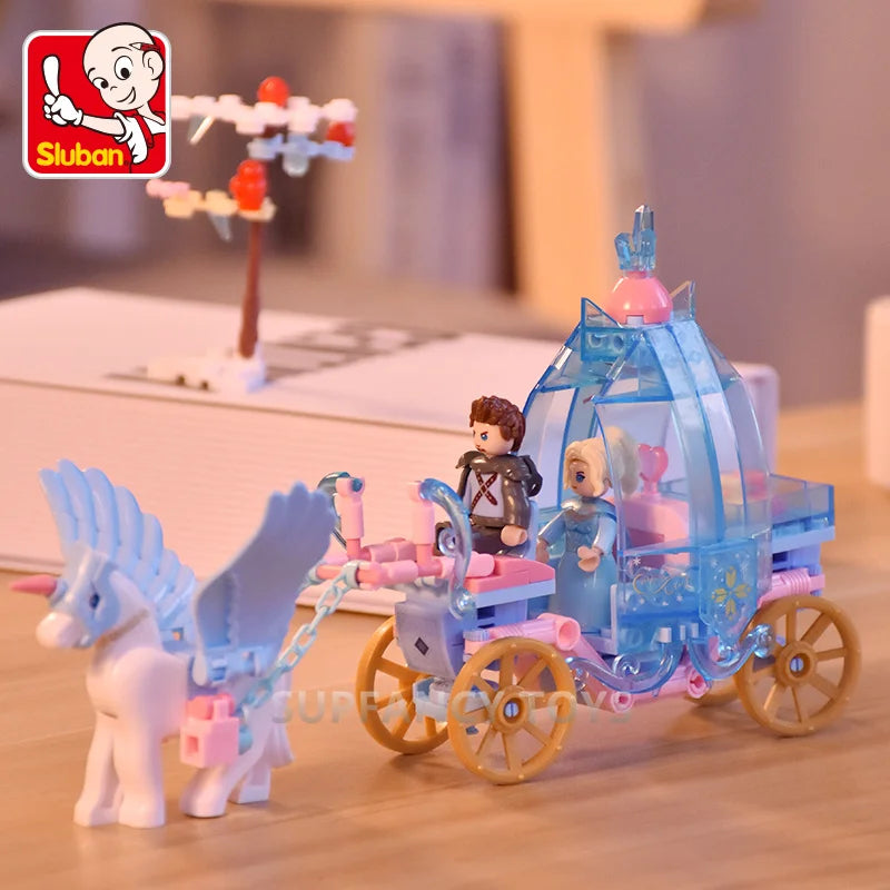 Friends Winter Princess Ice and Snow Carriage