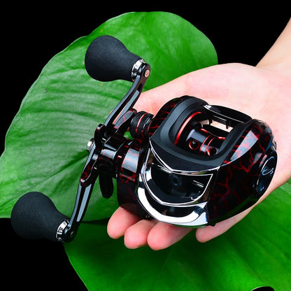 Fishing Baitcasting Reel All Metal Spool Fishing Reels