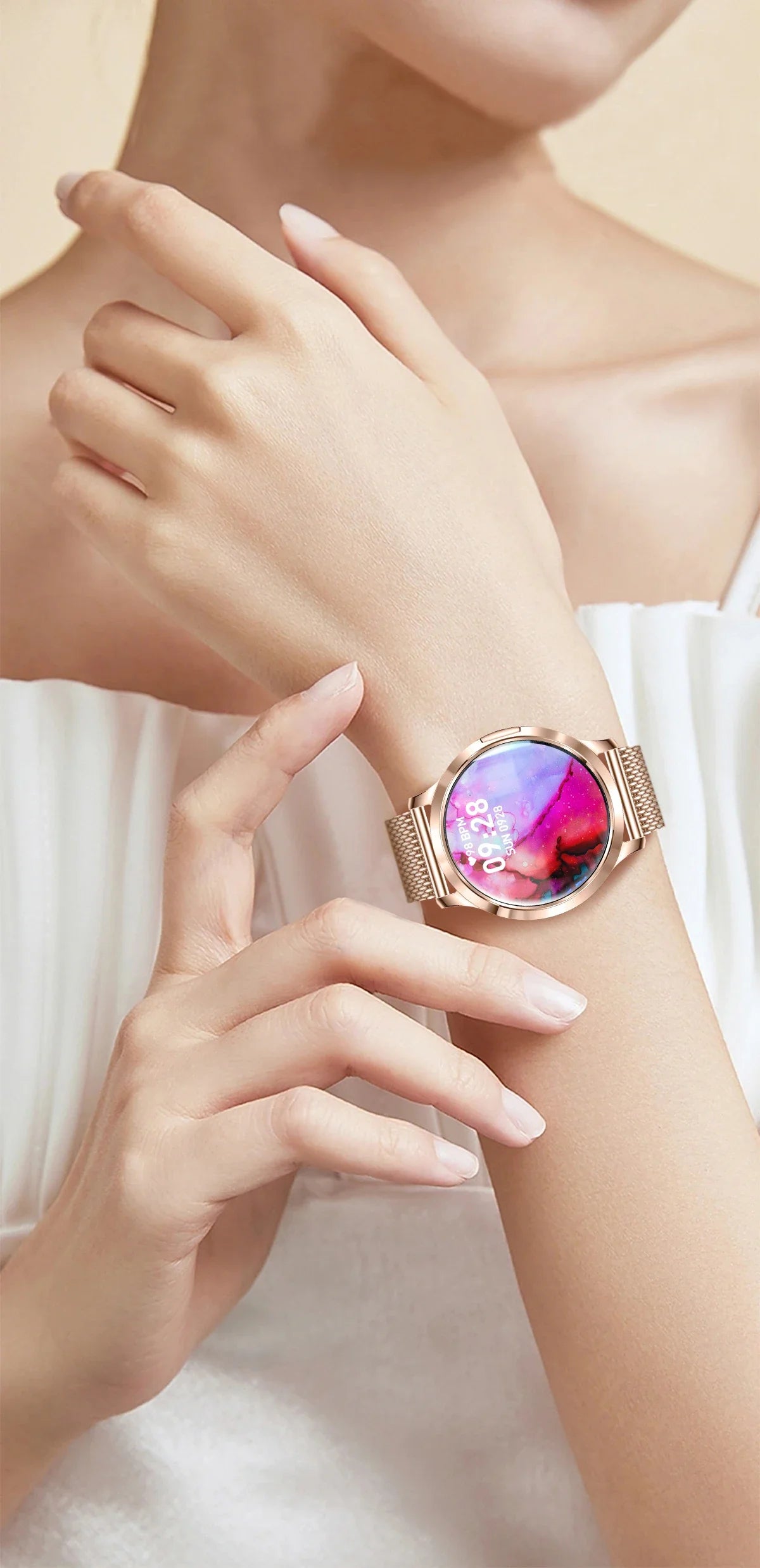 New Smart Watch For Women Gift 1.32 Inch Full Touch Screen