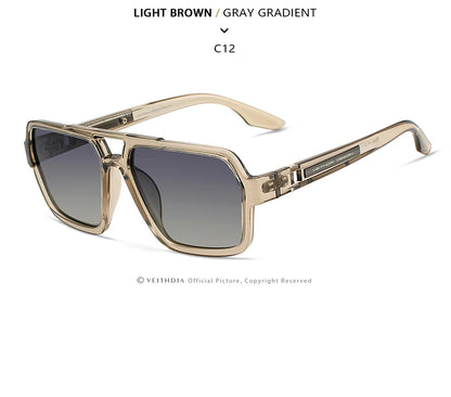 New Arrival Square Sunglasses TR90 Frame Glasses Photochromic