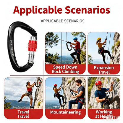 Outdoor Professional Rock Climbing Accessories Aluminum