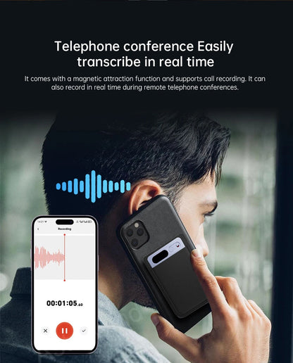 AI Voice Recorder ChatGPT-4 App 64GB Transcribe Summarize