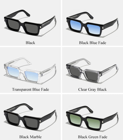Ruiao retro black designer sunglasses vintage eyewear