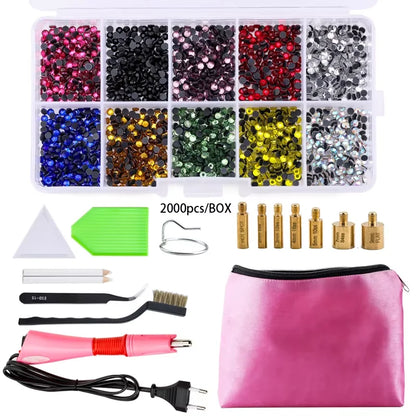 QIAO Hotfix Rhinestones Applicator Tools DIY Craft