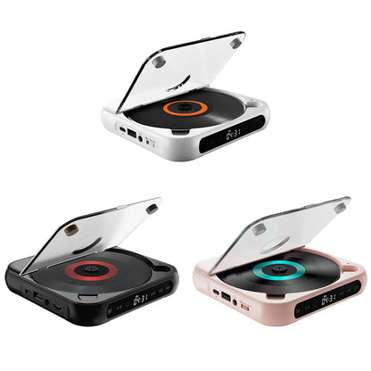 Bluetooth-Compatible CD Player LCD Screen Car CD Player