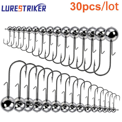 Jig fishing hooks with auxiliary hook,