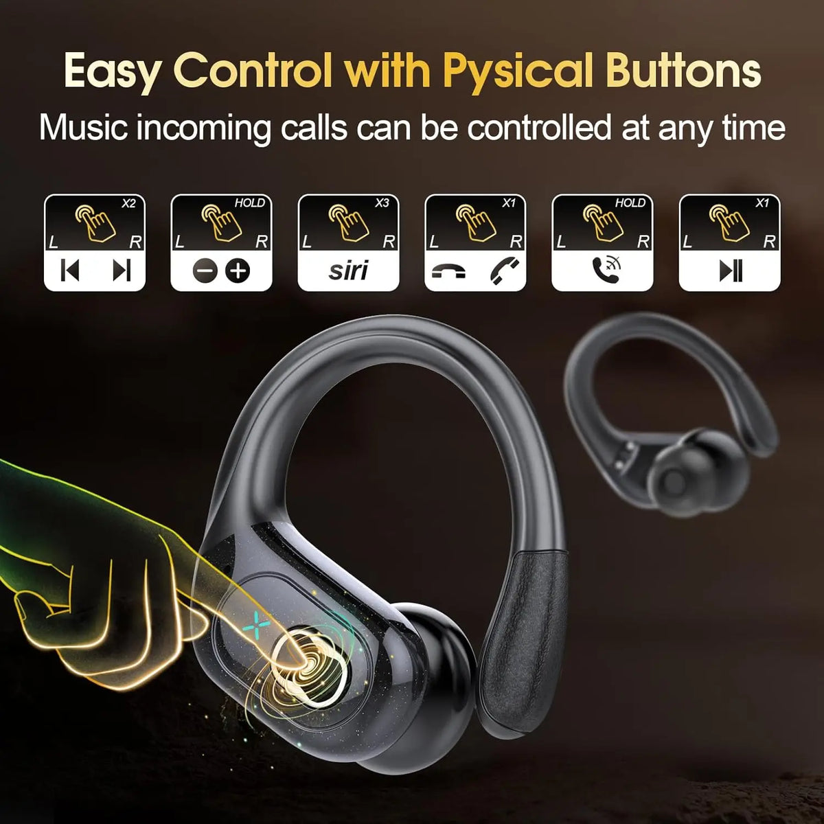 Original GDLYL HD65 TWS Bluetooth V5.4 Headphones Wireless