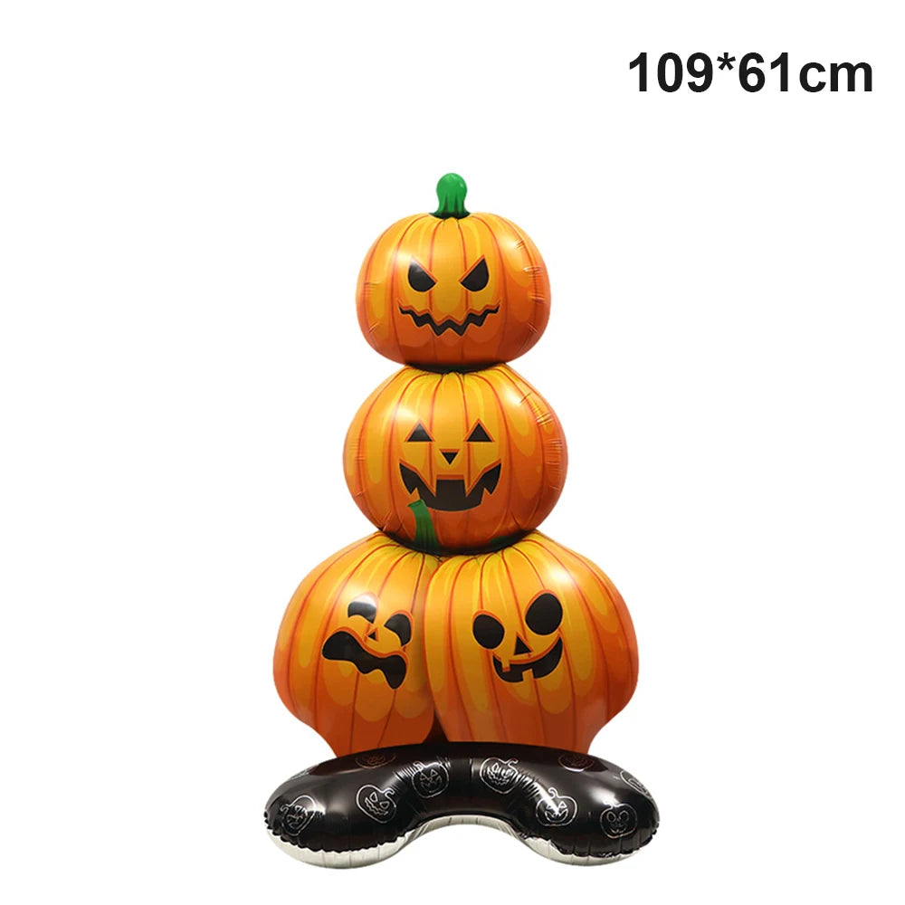 Halloween Decoration Balloons Foil Pumpkin Ghost Dead Tree Witch Mummy Bat Spider Balloon