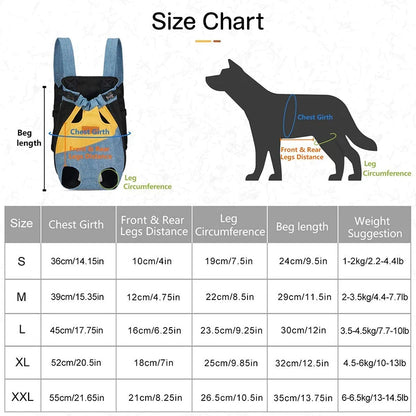 Mesh Pet Dog Carrier Adjustable Backpack Breathable Outdoor