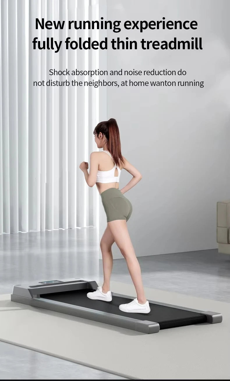 Electric Foldable Treadmill Mini Flat Running Machine