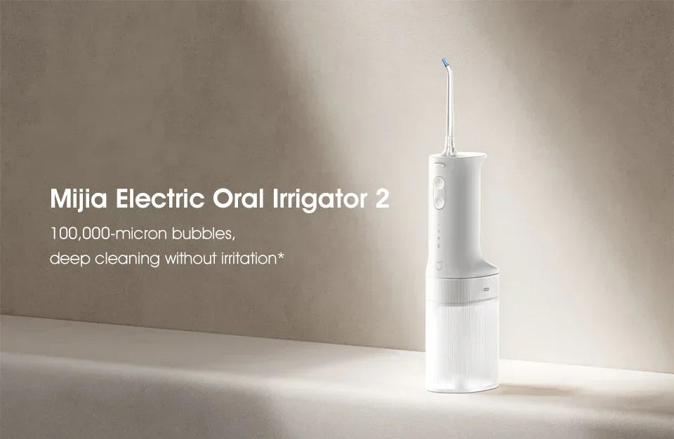 NEW MIJIA Electric Oral Irrigator 2 MEO705 Portable Water Flosser