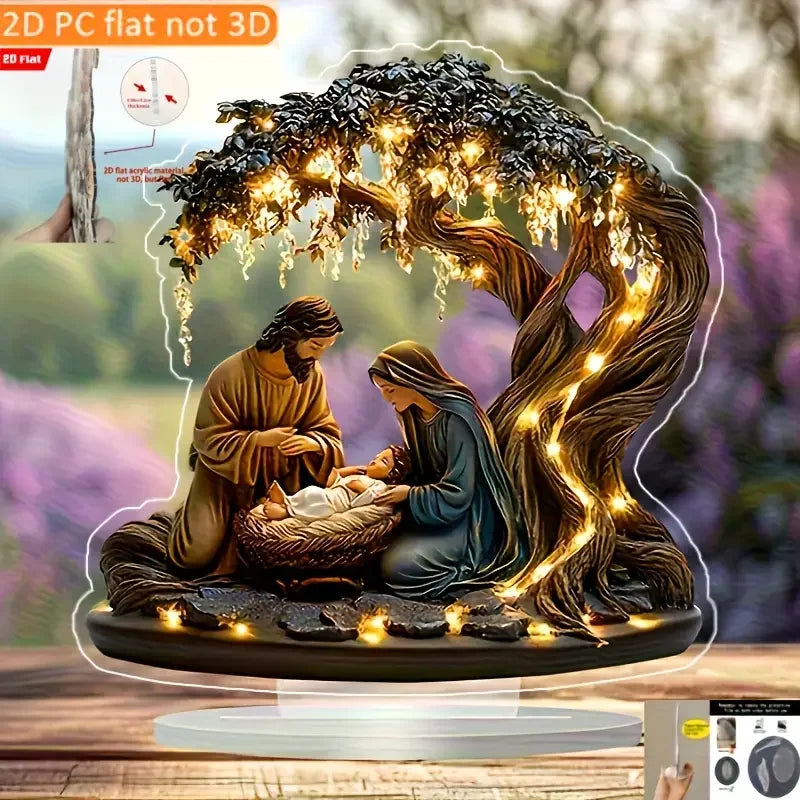 Nativity Scene Desktop Decoration - Decoration