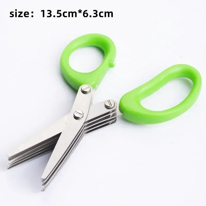 Kitchen Scissors Multifunctional Multi Layers Stainless Steel