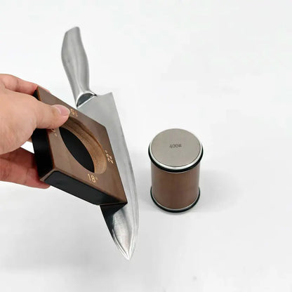 4-Angle Magnetic Wood Rolling Knife Sharpener