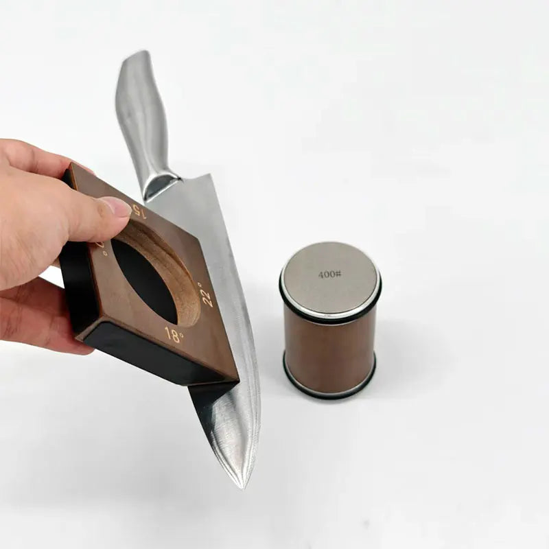 4-Angle Magnetic Wood Rolling Knife Sharpener