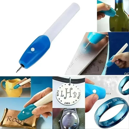 1pc Mini Wireless Engraving Pen, Precision Electric Tool