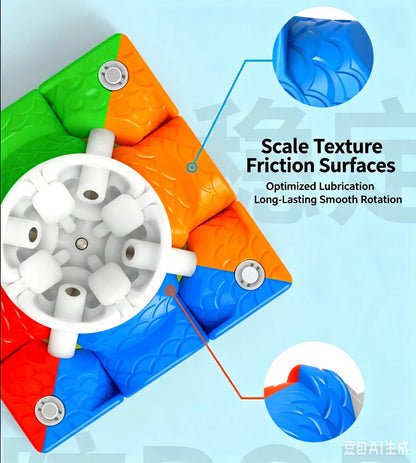 Moretry & SaoCube TianMa X3+ Maglev Ball Core 3x3 Glossy