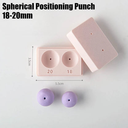 Soft Ceramic Round Ball Rolling Mold Kit Clay