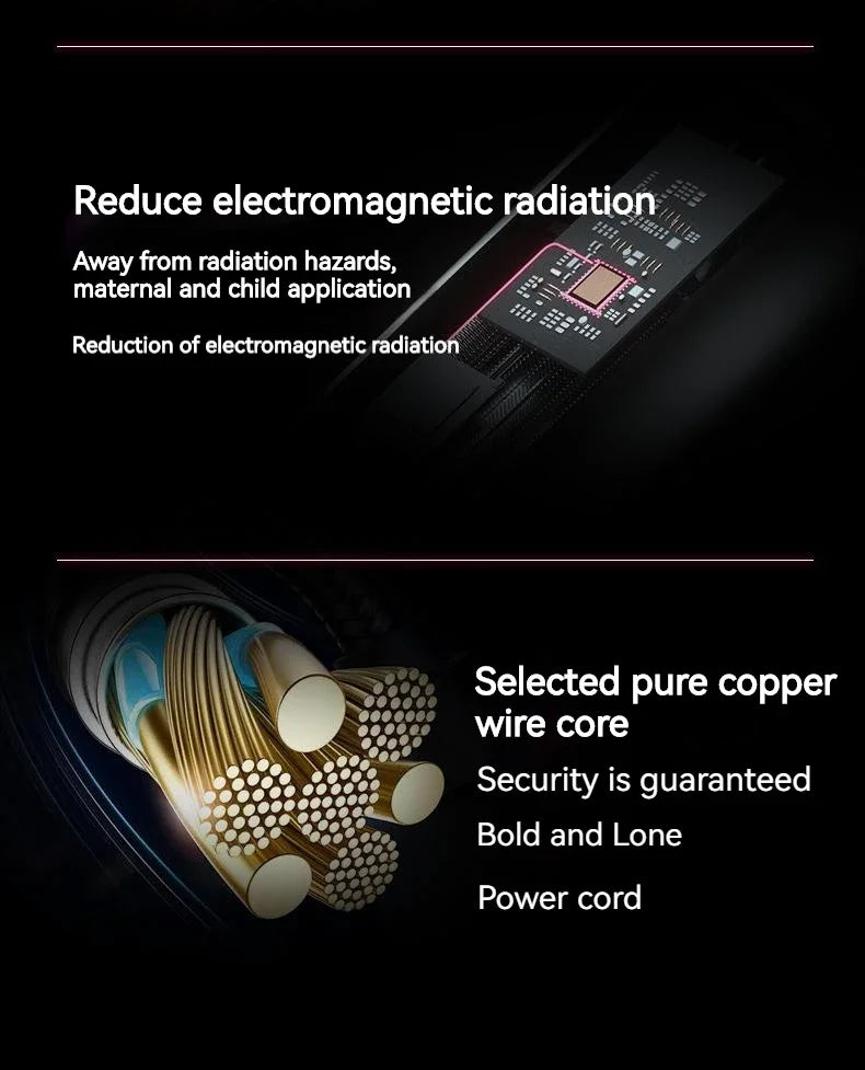 Five in one hair dryer hot air comb electric curly hair straightener