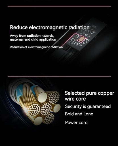 Five in one hair dryer hot air comb electric curly hair straightener