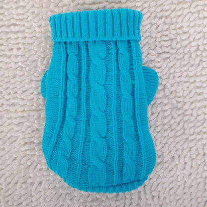 Dog Winter Clothes Knitted Pet Clothes Pet Sweater