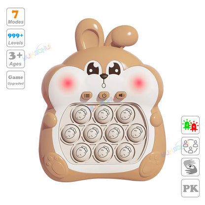 Electronic Pop Light Up Game Handle Toys for Children