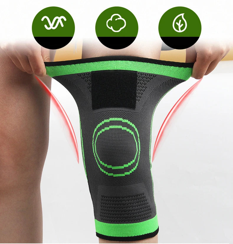 Fitness Knee Sleeve Sports Straps Compression Gym