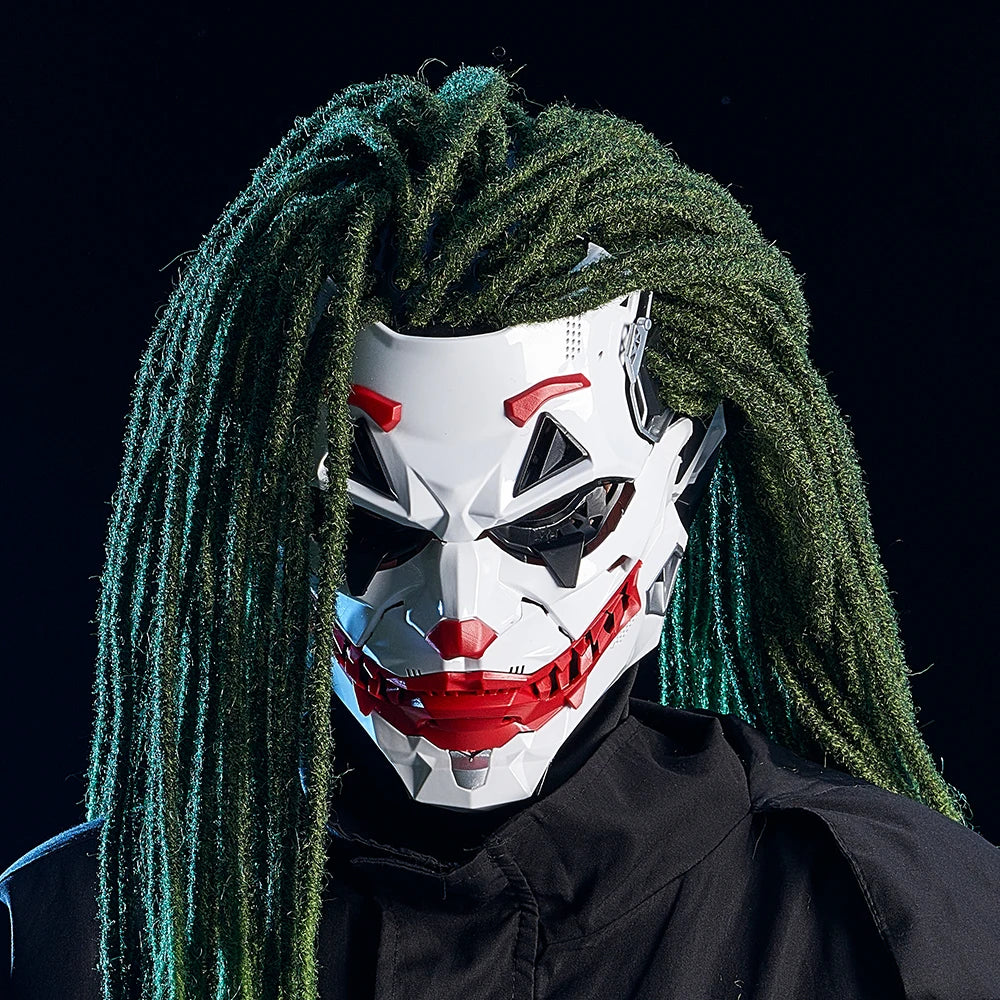 Cyberpunk Masks Braids 2d Cosplay Resin Custom