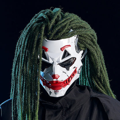 Cyberpunk Masks Braids 2d Cosplay Resin Custom