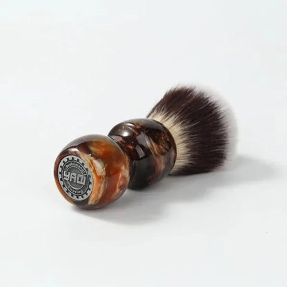 Caramel Cat's Whisker Synthetic Shaving Brush