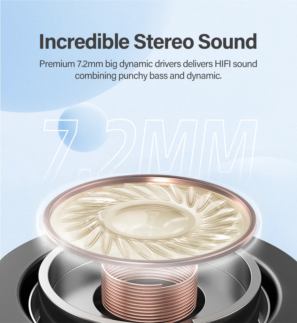 QCY T13 Wireless Smart Headphone BT5.1 TWS Earphone