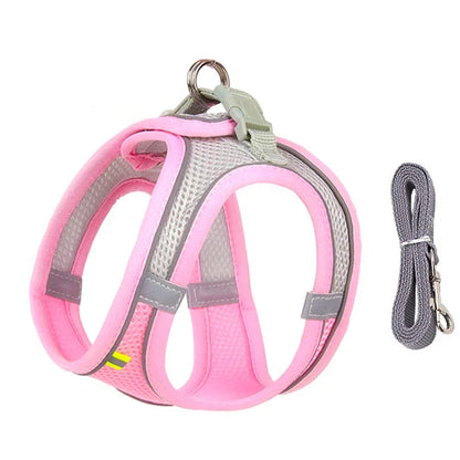 Puppy Harness Set Dog Accessories Adjustable Harness