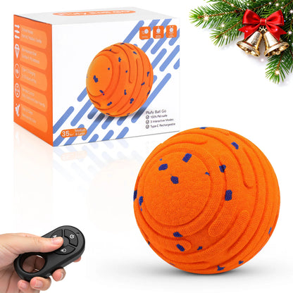 Smart Interactive Dog Toy, E-TPU Toy Ball for Aggressive Chewers