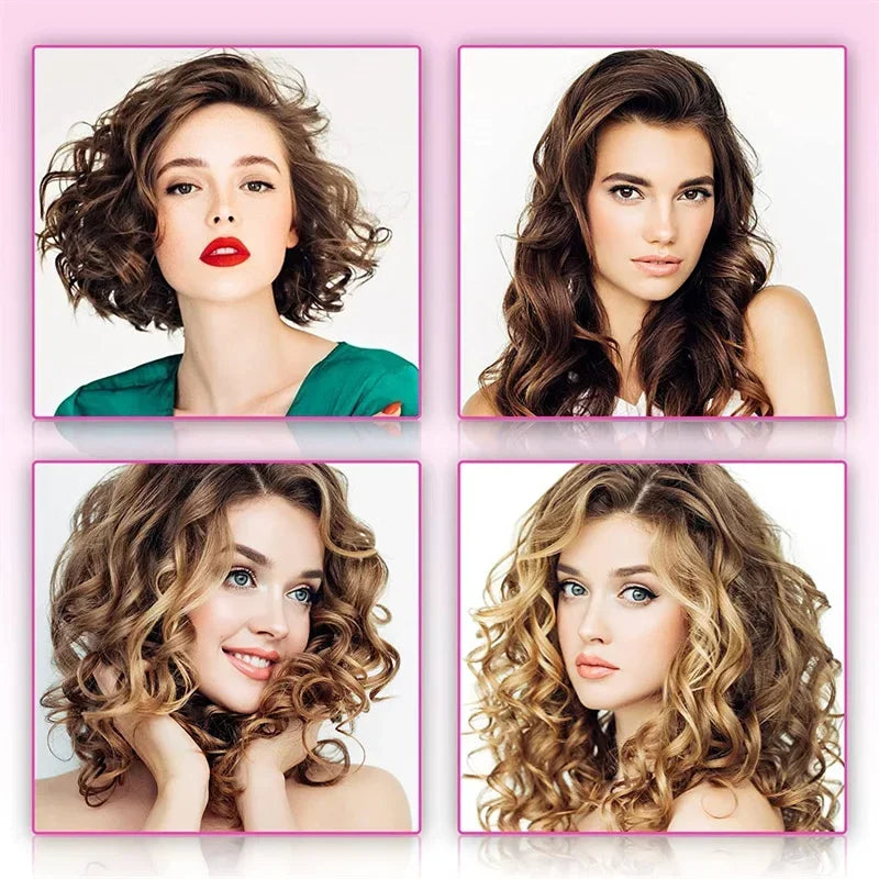 Soft Rubber Silicone Heatless Hair Curler Hair Styling