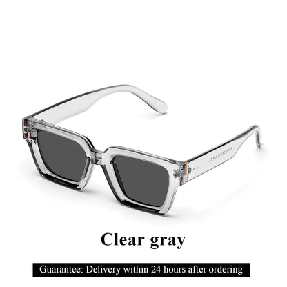 Retro Black Millionaire Shades Luxury Sunglasses