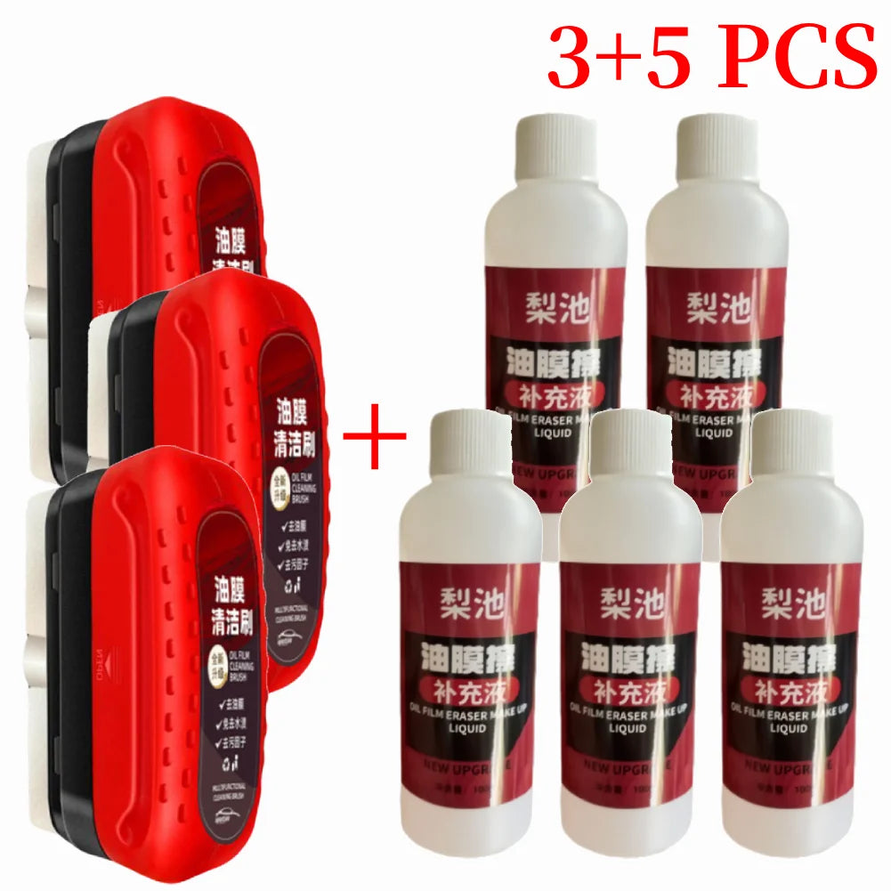 Car Glass Oil Film Remover Automotive Glass Sponge