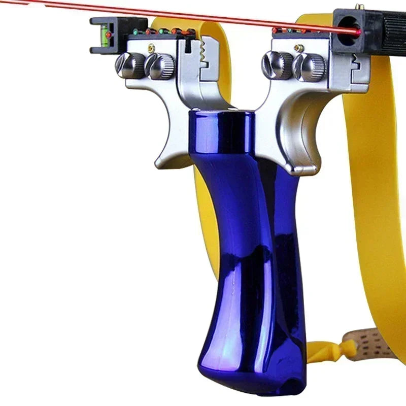 Laser Pointing Slingsshot 10 Style Precision Aiming Slingshot